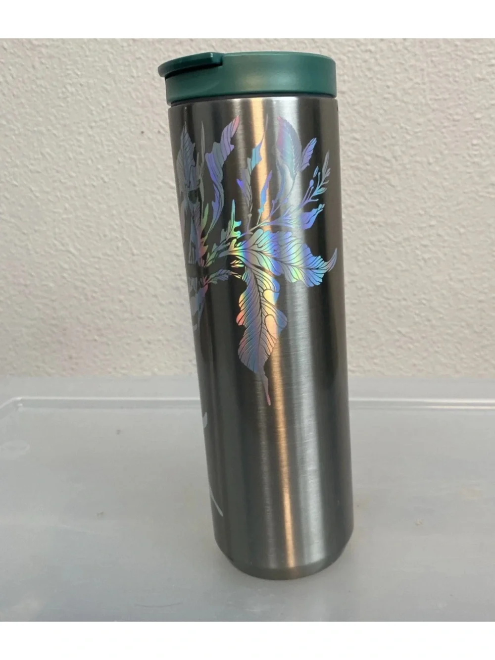 Starbucks Anniversary Green Siren Mermaid Stainless Steel Drink Tumblr 16 Ounce